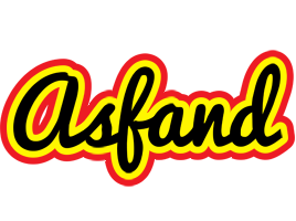 Asfand flaming logo