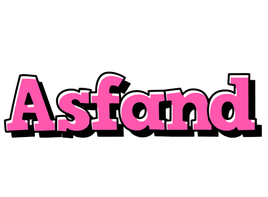 Asfand girlish logo