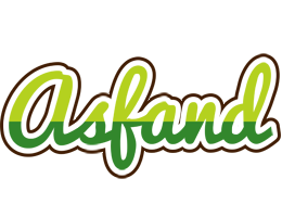 Asfand golfing logo