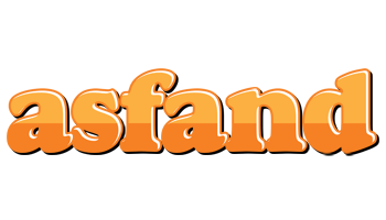 Asfand orange logo