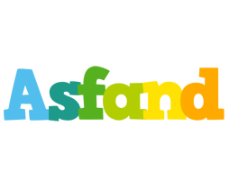 Asfand rainbows logo