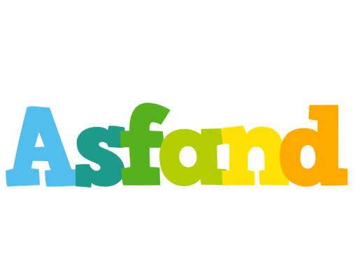 Asfand rainbows logo