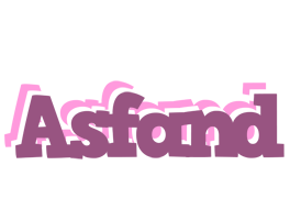 Asfand relaxing logo