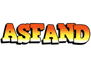 Asfand sunset logo