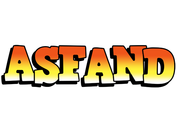 Asfand sunset logo