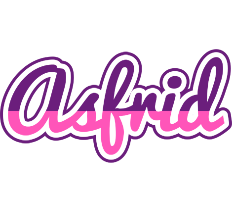 Asfrid cheerful logo