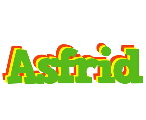 Asfrid crocodile logo