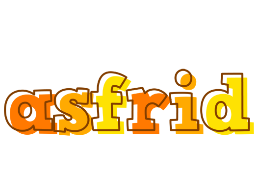 Asfrid desert logo