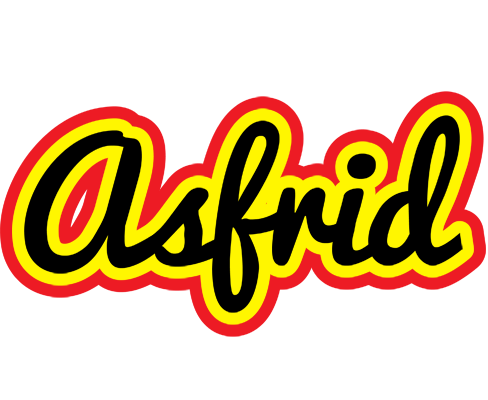 Asfrid flaming logo