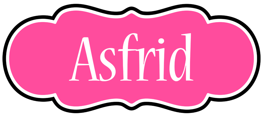 Asfrid invitation logo