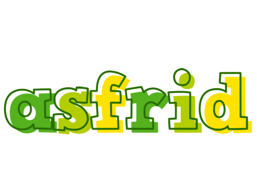 Asfrid juice logo