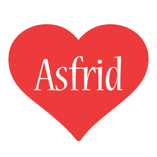 Asfrid love logo