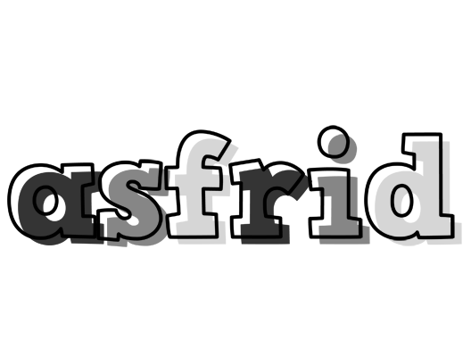 Asfrid night logo