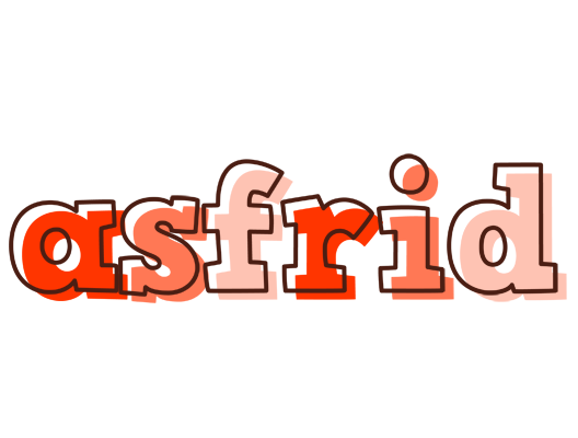 Asfrid paint logo