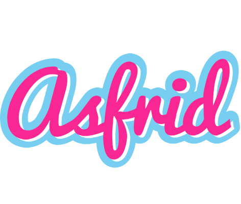 Asfrid popstar logo