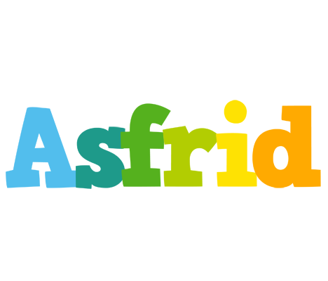 Asfrid rainbows logo