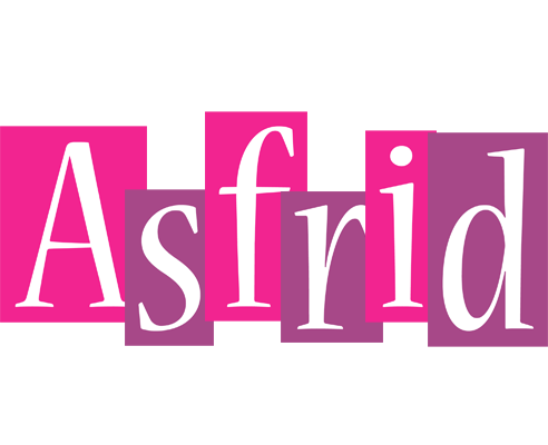 Asfrid whine logo