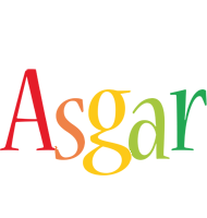 Asgar birthday logo