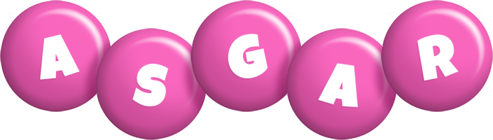 Asgar candy-pink logo
