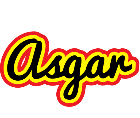 Asgar flaming logo