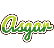 Asgar golfing logo