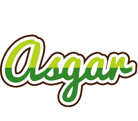 Asgar golfing logo