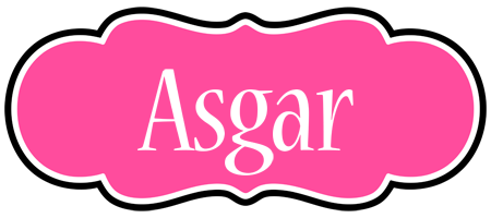 Asgar invitation logo