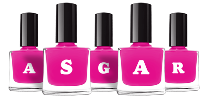 Asgar nails logo