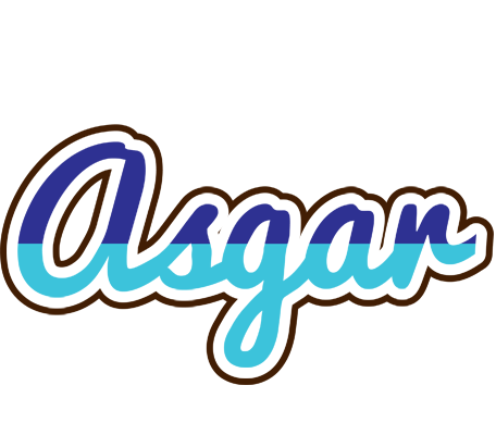 Asgar raining logo