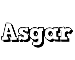 Asgar snowing logo