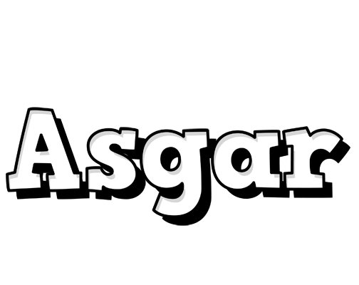 Asgar snowing logo