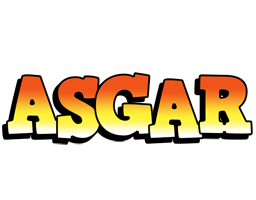 Asgar sunset logo