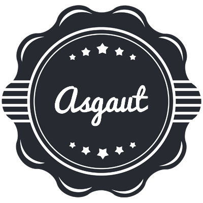 Asgaut badge logo