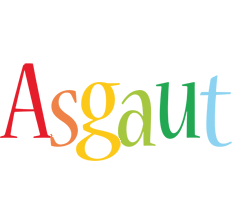 Asgaut birthday logo