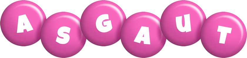 Asgaut candy-pink logo
