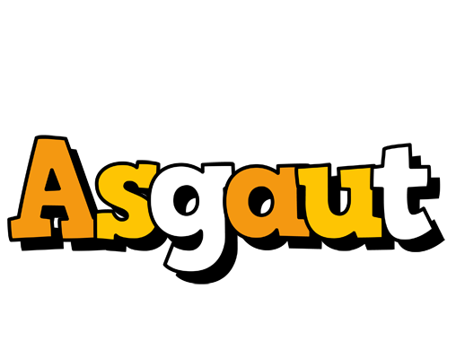 Asgaut cartoon logo