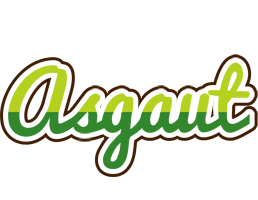Asgaut golfing logo