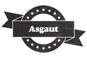 Asgaut grunge logo