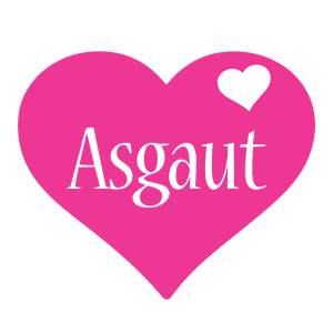 Asgaut love-heart logo