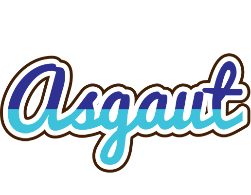 Asgaut raining logo