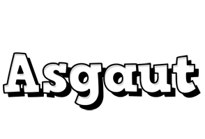 Asgaut snowing logo