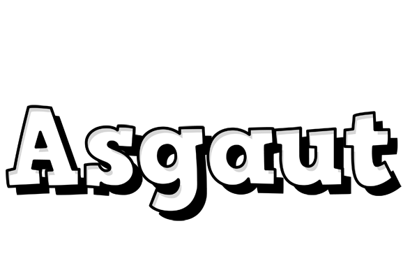 Asgaut snowing logo