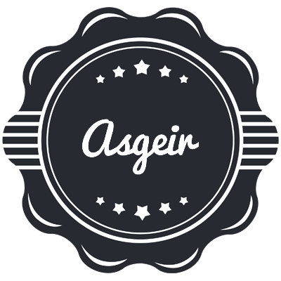 Asgeir badge logo