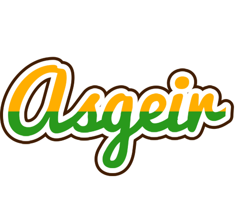 Asgeir banana logo