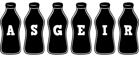 Asgeir bottle logo