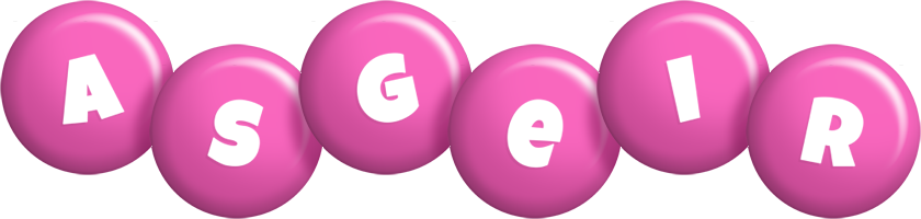 Asgeir candy-pink logo