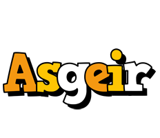 Asgeir cartoon logo