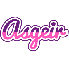 Asgeir cheerful logo