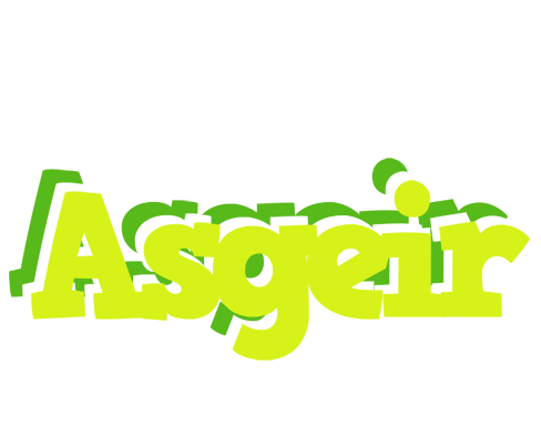 Asgeir citrus logo