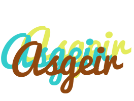 Asgeir cupcake logo